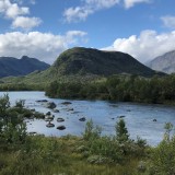 Landschaft in der Mitte von Norwegen
