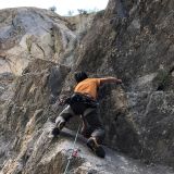 Die Routen erfordern verschiedenste Klettertechniken